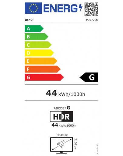 Монитор BenQ PD2725U 27 IPS LED 5ms 3840x2160 4K UHD, Desi