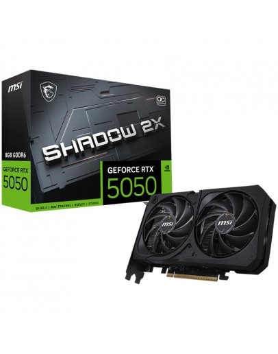 MSI Video Card NVIDIA GeForce RTX 5050 8G SHADOW