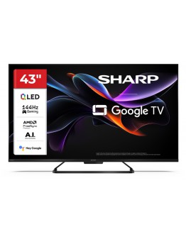 Sharp 43HR7265E, 43 QLED Google TV, 144 Hz, 4K Ult