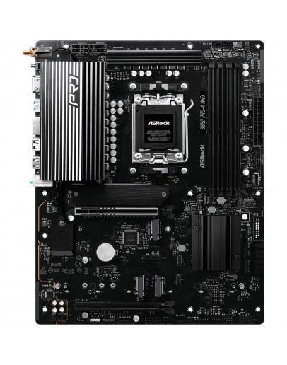 ASROCK Main board AMD B850 AM5, PCIe 5x16, 4x