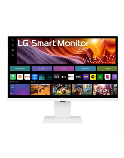 Монитор LG 32U850SA-W, 31.5 IPS Smart webOS, Web cam, 5ms,