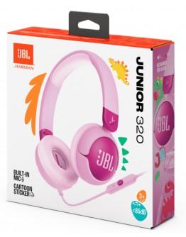 JBL JR320 Wired on-ear kids headphones, Purple