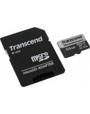 Transcend 64GB micro SD with adapter UHS-I U3 A2 U