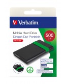 Verbatim Mobile Hard Drive USB 3.2 Gen 1 500GB Cer