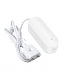 Смарт сензор No brand PST-WW002, За алармиране при наводнение, Wi-Fi, Tuya Smart, Бял - 91005