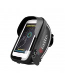 Универсална стойка за телефон, за велосипед, Earldom ET-S8, Черен - 17901