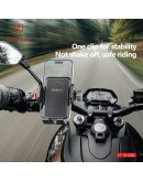 Универсална стойка за телефон, за велосипед, Earldom ET-EH286, Черен - 17898