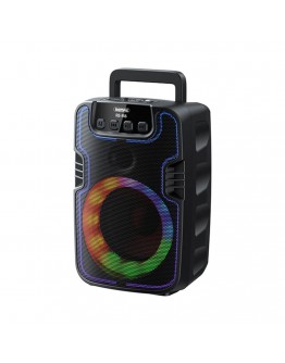 Тонколона Remax Yutry RB-M6, Караоке, Bluetooth, USB, FM, AUX, Черен - 22213