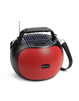 Тонколона Kisonli SC-22, Bluetooth, Солар, USB, SD, AUX, Различни цветове - 22322