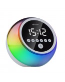 Тонколона Kisonli Q6C, Bluetooth, SD, FM, RGB, Бял - 22283
