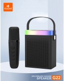 Тонколона Kisonli G22, Караоке, Bluetooth, USB, SD, AUX, RGB, Различни цветове - 22297