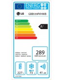 LG GBB539PVHWB Refrigerator, Bottom