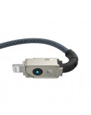 Кабел за данни Baseus Unbreakable, Type-C - Lightning, 20W, 1.0m, Черен - 40437