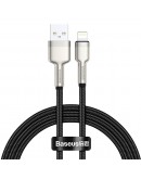 Кабел за данни Baseus Cafule, Lightning, 1.0m, Черен - 40473