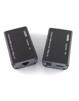 Удължител No brand HDMI-CAT-HDMI 60M, черен - 18228