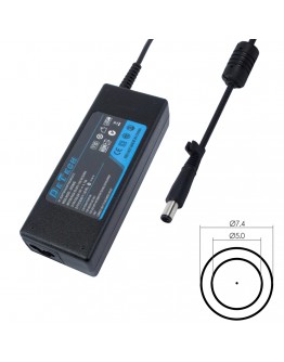 Адаптер DeTech за HP 18.5V/ 3.5A 7.4*5.0 - 235