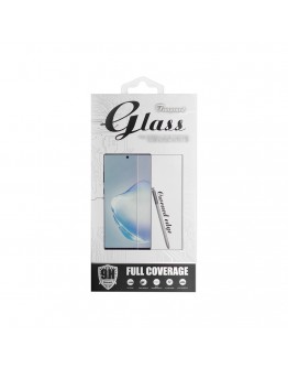 Стъклен протектор за целия екран No brand, За Samsung Galaxy S20, 3D, 0.3mm, Черен - 52553