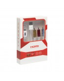 Кабел MHL (micro USB) - AV 3RCA, USB, No brand, 1.8m - 18231