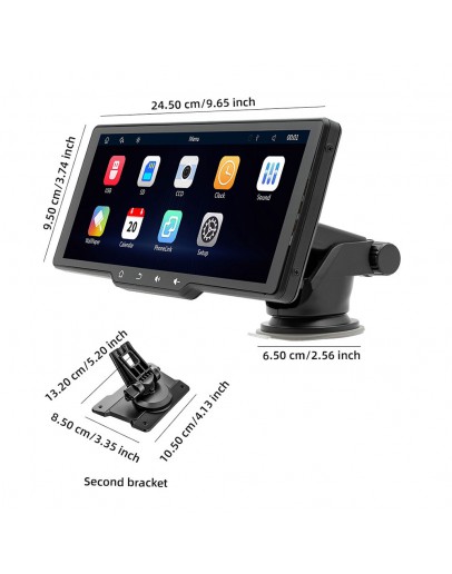 Преносим CarPlay / Android Auto дисплей No brand, X5314, 10.26