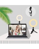 LED ринг осветление Earldom ET-ZP29, 12.5см, 4W, Черен - 40369