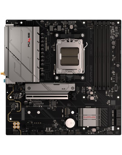 SAPPHIRE AMD B850M AM5 PULSE Ryzen R9/R7/R5, 4x