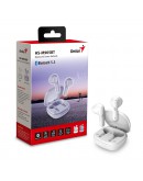 Genius безжични слушалки TWS Bluetooth 5.3 Earphones HS-M905BT White