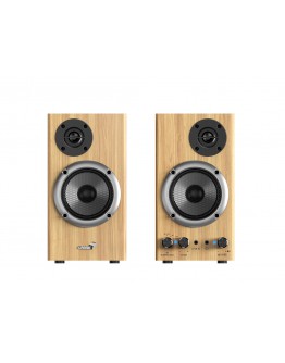 Genius тонколони Speakers 2.0 - SP-HF520BT - 20W RMS, Bluetooth, 3D Surround, Pine Wood