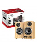 Genius тонколони Speakers 2.0 - SP-HF520BT - 20W RMS, Bluetooth, 3D Surround, Pine Wood