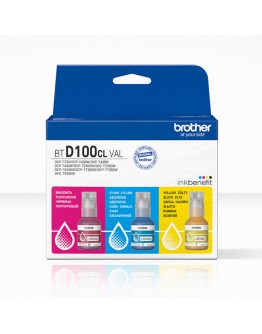 Brother BTD100CLVAL Brother Coloured Multipack Ink