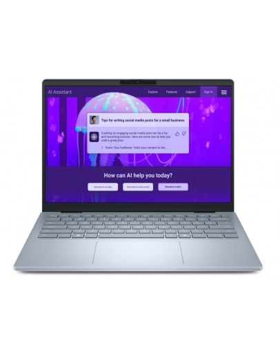 Лаптоп Dell 14 Plus DB14250, Intel Ultra 7 256V (47 TOPS 