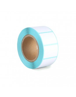 Термодиректни етикети, No brand, 40x30mm, 800 бр, Бял - 71203