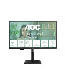 Монитор AOC Q27P4U, 27 IPS WLED, 2560x1440@120Hz, 4ms GtG,