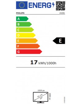 Монитор Philips 242B1/00, 23.8 IPS WLED, 1920x1080@75Hz, 4