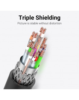 Vention Кабел Cable - Display Port v1.2 DP M / M Black 4K 5M - HACBJ