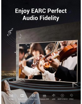 Vention Кабел HDMI v2.1 M / M 2m  - 8K Dolby Vision HDR - AANBH