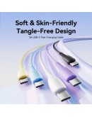 Vention Кабел USB 2.0 A Male to C Male 3A 0.25M Black - CTWBC