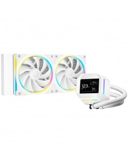 DeepCool LM240 WH, 240mm CPU Liquid Cooler, 2.4