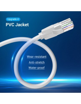 Vention Кабел LAN UTP Cat.6 Patch Cable - 1.5M Gray - IBEHG
