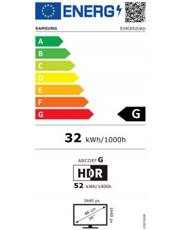 Монитор Samsung 34A652 , 34 VA LED, Curved 1000R, 100 Hz, 
