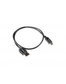 Lanberg USB-C(M) -> USB-A(M) 2.0 cable 1m QC, blac