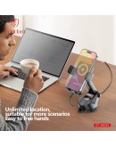 Универсална стойка за телефон, Earldom ET-WC53, Безжично зареждане, Черен - 17907