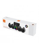 Тонколона Kisonli LED-918, Bluetooth, USB, SD, RGB, AUX, FM, Черен - 22317