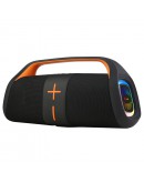 Тонколона Kisonli K12, Bluetooth, USB, SD, AUX, RGB, Черен - 22294