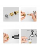 Пистолет за вода Remax YYS-491, Телескопичен маркуч, 15m, Черен - 40310