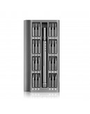 Комплект отвертка и накрайници Earldom ET-T01, 24 части, Черен - 40379