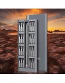 Комплект отвертка и накрайници Earldom ET-T01, 24 части, Черен - 40379