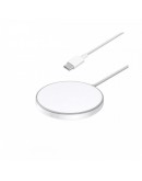 Безжично зарядно устройство Remax RP-W58, Qi, 15W, Бял - 40534