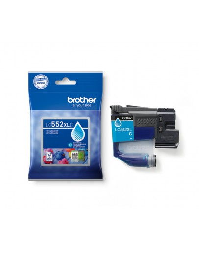 Brother LC-552 XL Cyan Ink Cartridge High Yield