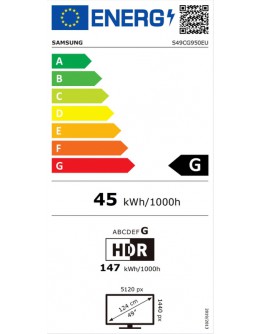 Монитор Samsung LS49CG950, 49 Odyssey G9 GAMING, Curved VA