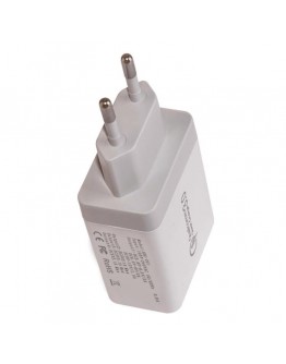 Makki бързо зарядно Fast Charger - QC3.0+3xUSB 30W White - MAKKI-QC48W4